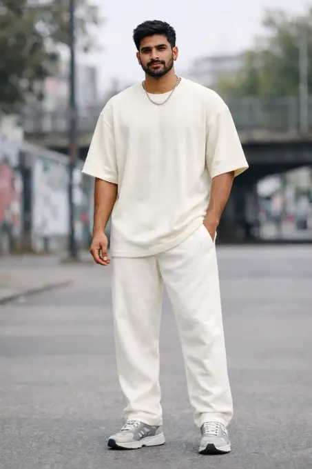 Off-White Terry Oversize T-Shirt